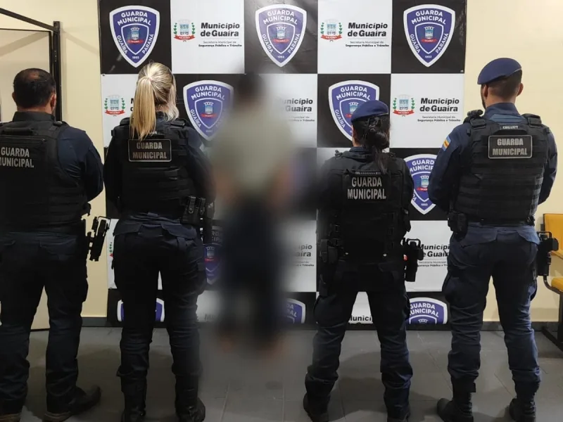 Procurado por roubo é preso pela GM em Guaíra e tenta subornar guardas