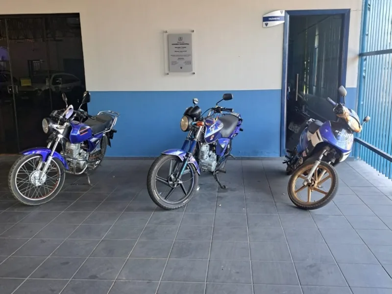 GM apreende mais três motos paraguaias irregulares em Guaíra