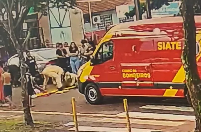 Criança de 09 anos é atropelada em avenida de Marechal Rondon