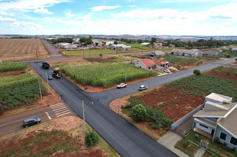 Asfaltamento no Renascer e Morada do Sol: mais de 30% da obra concluída