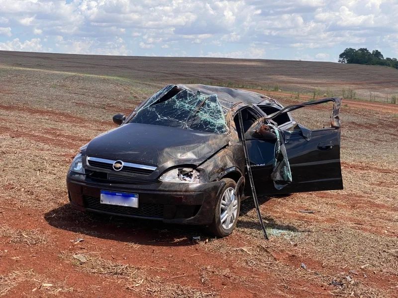 Acidente deixa homem gravemente ferido no interior de Mercedes