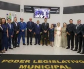 Prefeito Gile, vice Ferroquina e vereadores são empossados em Guaíra