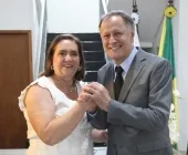 Prefeito Ivan Reis e vice Silvana Macarini iniciam trabalhos em Terra Roxa