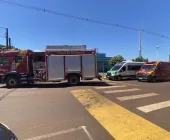 Mulher é puxada por cardan de trator e fica gravemente ferida em Mercedes