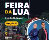 Hoje tem Feira da Lua em Mercedes com Ball e Wagner