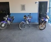 GM apreende mais três motos paraguaias irregulares em Guaíra