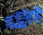 PF e BPFRON apreendem 1,5 toneladas de maconha às marges do Lago de Itaipu, em Pato Bragado