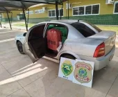 Carro com carga de cigarros contrabandeados é apreendido em Guaíra
