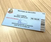 Prazo para retirada de vales de material escolar em Mercedes termina nesta sexta; 30 pais ainda não retiraram