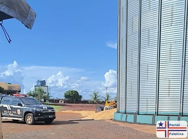 Homem cai em silo de grãos em Palotina e morre