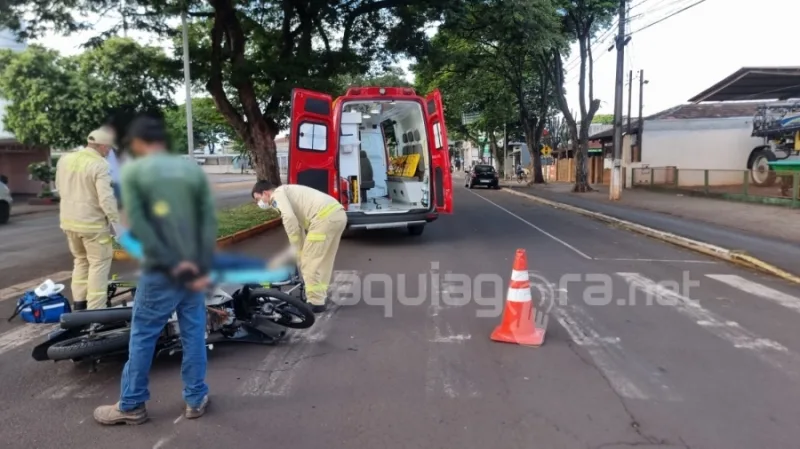 Bombeiros atendem dois acidentes simultâneos em Marechal Rondon