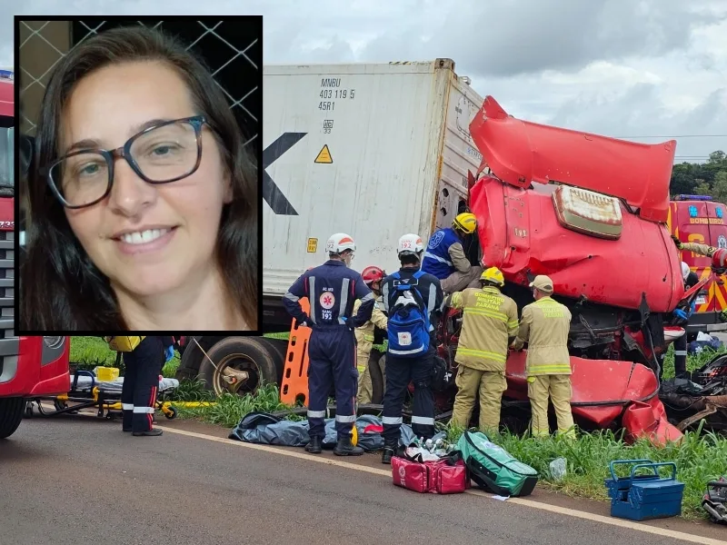 Identificada mulher que morreu em acidente na BR-163 em Toledo