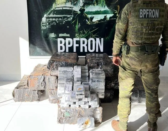 BPFron realiza uma das maiores apreensões de crack da história no Brasil