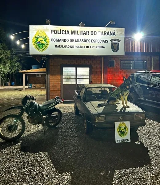BPFRON prende homem e recupera carro, moto e objetos furtados em Marechal Rondon