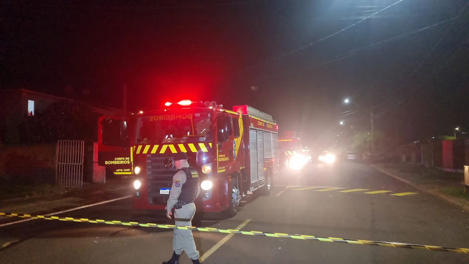 Morre mulher que teve 80% do corpo queimado após explosão de gás, em Cascavel