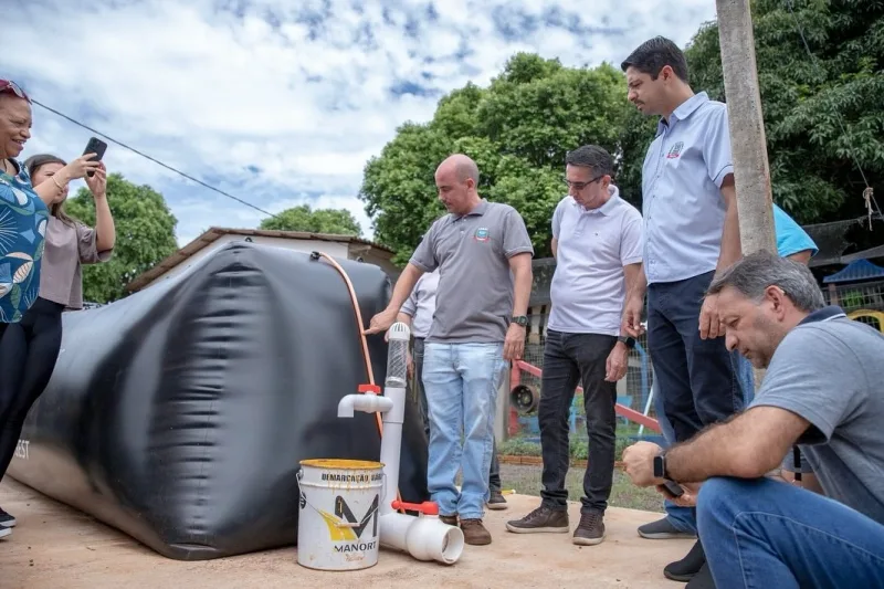 Guaíra inaugura primeiro biodigestor em escola municipal