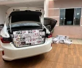 Polícia Civil localiza depósito de cigarros e prende três pessoas em Guaíra