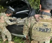 Vídeo: carro com drogas é apreendido após intensa perseguição em Toledo