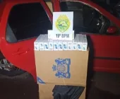 Motorista é preso após perseguição policial e apreensão de carga contrabandeada em Toledo