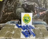 Polícia prende casal com drogas em ônibus na cidade de Terra Roxa