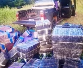 Polícia paraguaia apreende 9 veículos e 14 toneladas de drogas em Salto del Guairá
