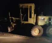 Patrola motoniveladora é furtada de obra no interior de Marechal Rondon