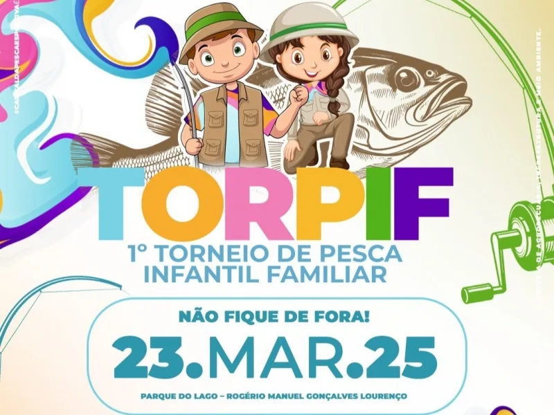 Prefeitura de Guaíra promove 1º Torneio de Pesca Infantil Familiar