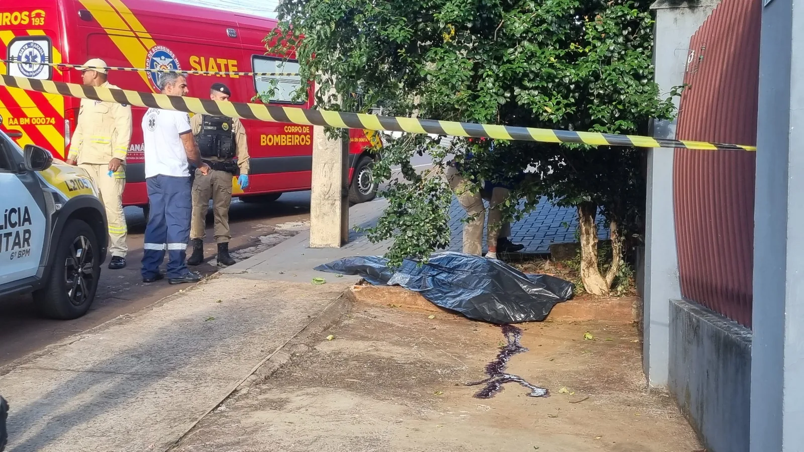 Homem é morto brutalmente com pedaço de tubo de concreto em Cascavel