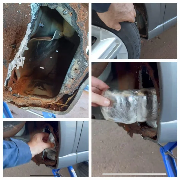 PRF apreende mais de 15 quilos de Haxixe escondidos na lataria de carro em Guaíra