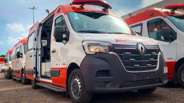 CONSAMU recebe 10 novas ambulâncias; uma será destinada a Guaíra