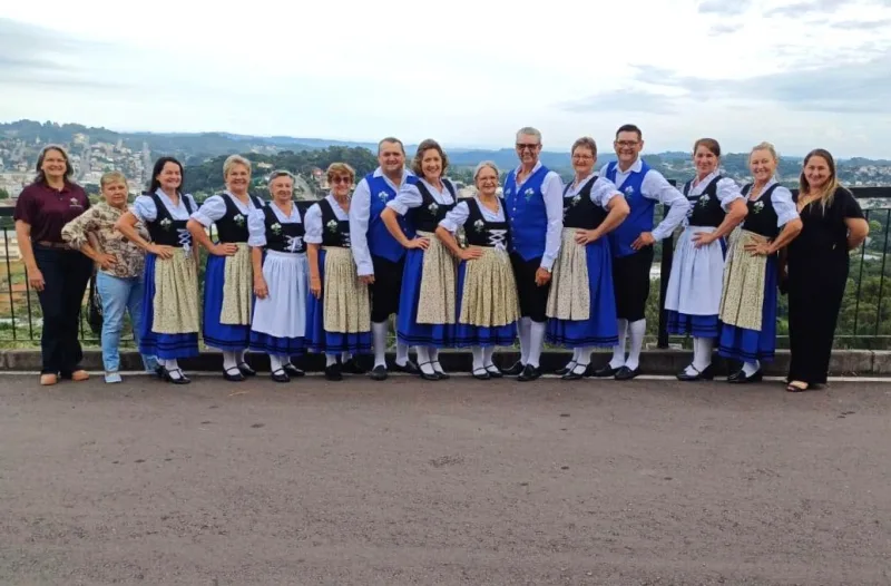 Grupo Edelweiss representa Mercedes em Festival de Dança no RS