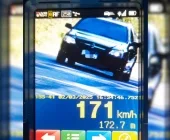 Carro é flagrado a 171 km/h entre Terra Roxa e Palotina