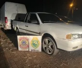 Veículos, armas e munições são apreendidos em propriedade rural de Marechal Rondon