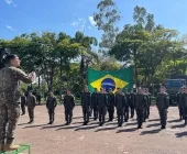 Exército de Guaíra incorpora 91 novos soldados ao efetivo variável