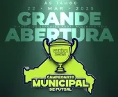 Com 25 equipes, Campeonato Municipal de Futsal de Guaíra começa neste sábado