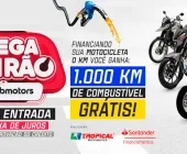 Mega Feirão: Motos novas com 1000 km de combustível grátis na Tropical Yamaha