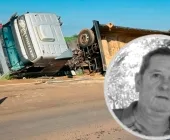 Caminhoneiro que morreu em acidente na BR-163 será velado em Guaíra