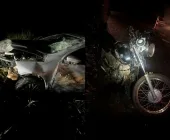 Grave acidente em Terra Roxa deixa dois feridos e tensão com indígenas armados