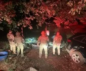 Carro e barco com mais de 1 tonelada de maconha são apreendidos em Guaíra