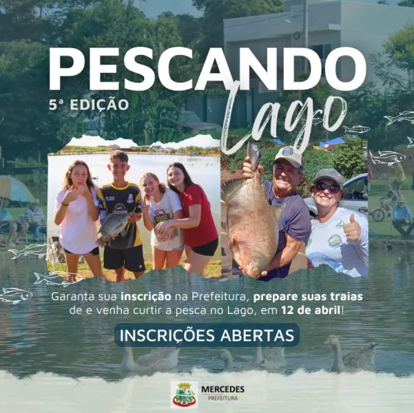 Mercedes abre incrições para o 5º Pescando no Lago
