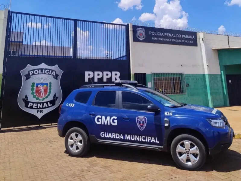 Guarda Municipal de Guaíra cumpre mandado de prisão
