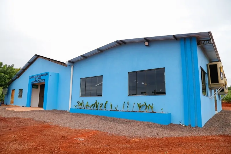 Sanga Mineira inaugura o novo Salão Comunitário com estrutura ampla e acolhedora
