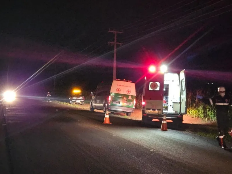 Acidente envolve dois carros e moto, entre Terra Roxa e Palotina