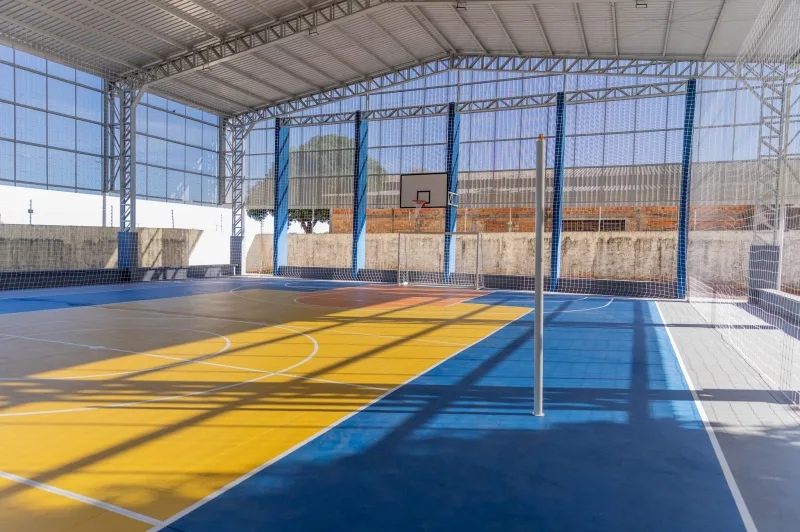Prefeitura de Guaíra inaugura nova quadra esportiva coberta no CEACA