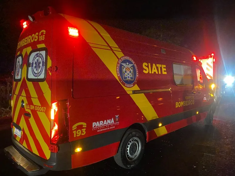 Bombeiros atendem dois graves acidentes com motos em Marechal Rondon