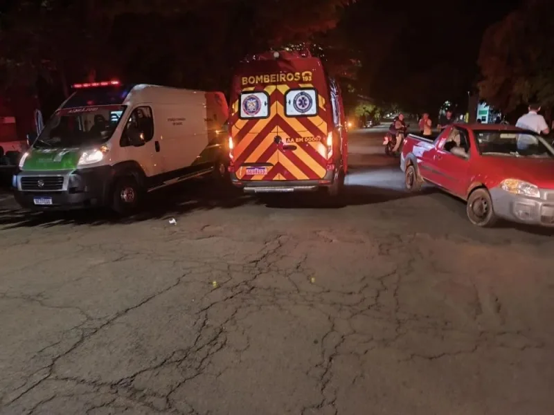Mulher é transferida para Toledo após colisão entre carro e moto em Marechal Rondon