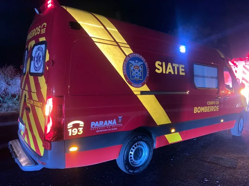 Acidente em Marechal Rondon deixa jovem com ferimentos graves