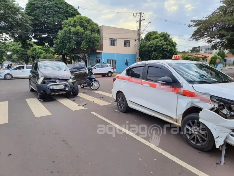 Em 10 minutos, dois acidentes são registrados no mesmo lugar em Marechal Rondon