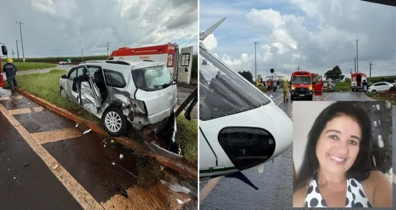 Morre mulher vítima de grave acidente em trevo entre Toledo e Assis