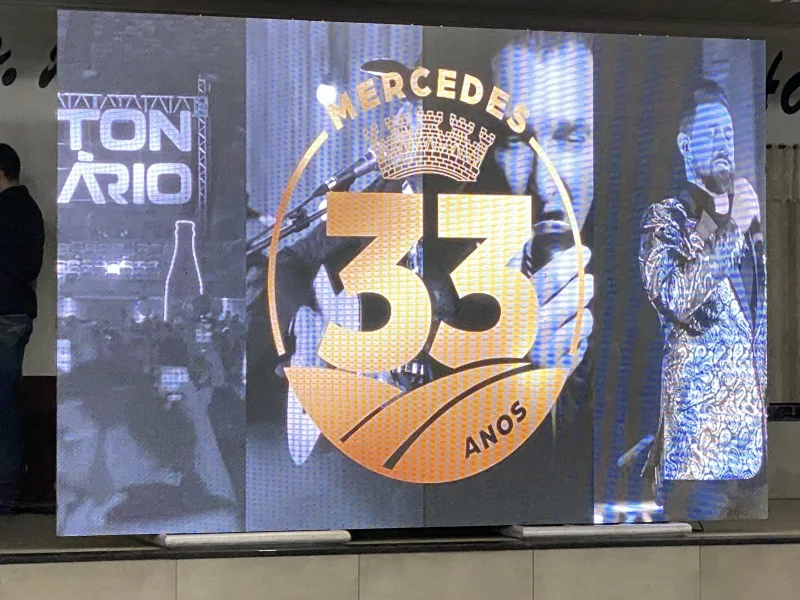 Festa dos 33 anos de Mercedes é lançada! Confira os Shows e atrações!